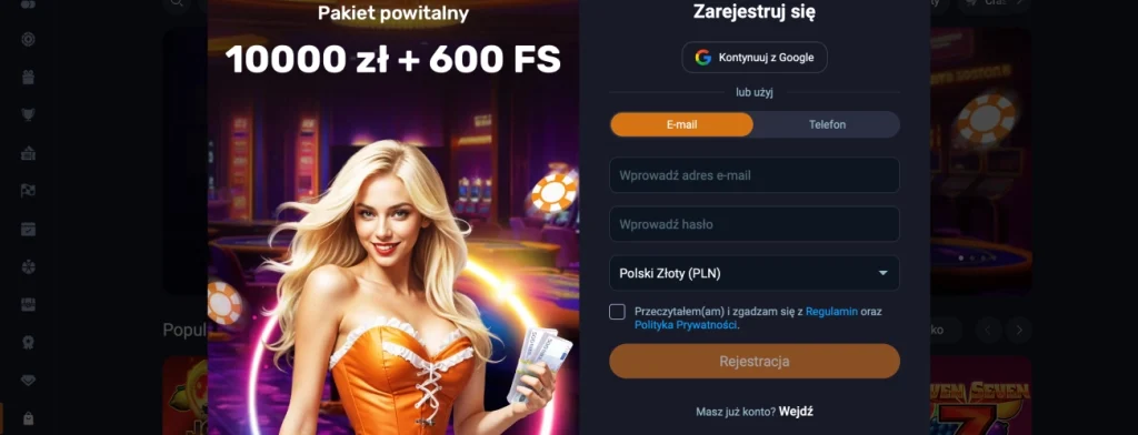 Vox Casino rejestracja online – jak szybko założyć konto gracza